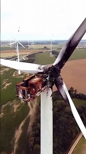 World's Largest Wind Turbine! 😮 #FacebookPage #viralreelsfb #shorts