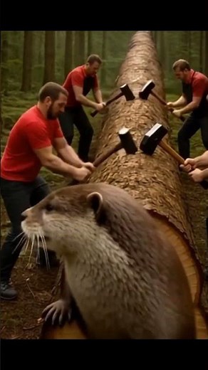 “Otter Rescue: Saving a Trapped and Injured Otter from the River!”