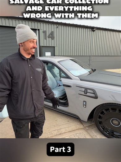 FULL TOUR OF MY SALVAGE CAR COLLECTION AND EVERYTHING WRONG WITH THEM#matarmstrong