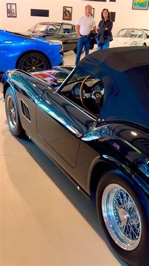 CLASSIC 1961 FERRARI 250 GT SWB CALIFORNIA SPYDER EX CHRIS EVANS AT JOE MACARI! #shorts #viral #cars