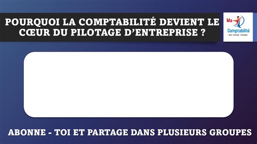 🛑Pourquoi la comptabilité devient le cœur du pilotage d’entreprise ? La comptabilité n’est plus un simple exercice de conformité. Dans cette vidéo, je te montre comment elle devient le système nerveux du pilotage : données fiables en temps utile, marges réellement maîtrisées, trésorerie anticipée, risques sous contrôle et décisions plus rapides. Dans l’espace OHADA, avec le SYSCOHADA et des outils modernes, le comptable n’est plus au sous-sol des chiffres, il est à la table des décisions. Si tu