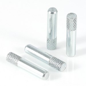 [Hot Item] Advanced Machine Galvanized Dowel Pin with Knurling