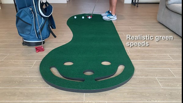 Intech Intech 3 Hole Portable Golf Putting Mat