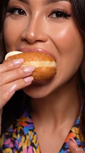 Watch This Donut Filling Hack #tutorial #donuts #foodie #asmr #mukbang