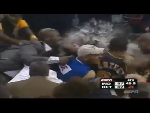 Malice At The Palace Original Footage - 2004