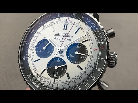 Breitling Navitimer B01 Chronograph (AB0138241G1A1) - 43mm Silver Panda Dial Pilot Watch Review