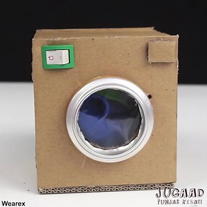 455K views · 3.4K reactions | DIY Washing Machine from Cardboard Via bit.ly/2GRNf90 | Jugaad | Facebook