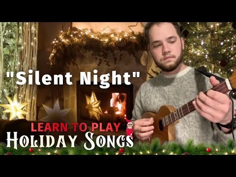 Instrumental Christmas Music | Silent Night Dulcimer Guitar Cover