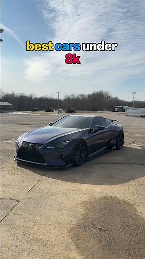 best car under 8k