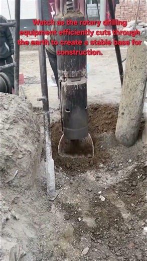 Mastering Foundation Drilling: Deep Hole Excavation Techniques 🏗️