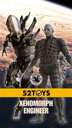 NEW 52Toys 1/12 Xenomorph & Engineer Figure #alien #xenomorph