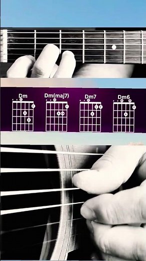 Discover D Minor's COOLEST Fingerstyle Chord Progression! #guitar #guitarchords #chordprogression