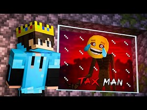 I Survived SCARIEST TAX MAN in Minecraft!