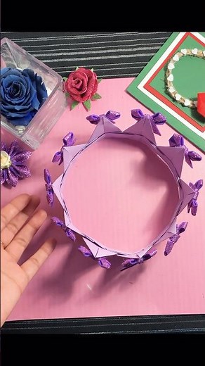 How to make a Paper Cap | Birthday Cap Idea | Paper Queen Cap | Easy to Make paper cap