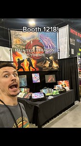 Having a fun day 1 at #atlcomicconvention ! | Painted Dragon Studios