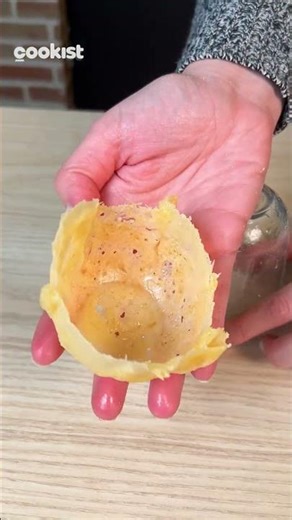 Parmesan baskets: here's how to make them in a few seconds!