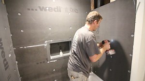 2.8K views · 71 reactions | Learn how to waterproof a shower using the wedi method...this is our newest video (out today) and shares how we waterproofed a tub/shower in 2-3 hours using wedi panels, not a bad weekend project Visit https://www.homerepairtutor.com/how-to-waterproof-a-shower-using-wedi/ for more tips we forgot to mention in the video | Home Repair Tutor | Facebook