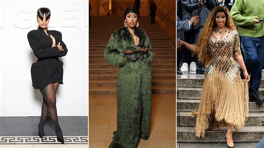 Cardi B stuns in a parade of looks for Paris Fashion Week