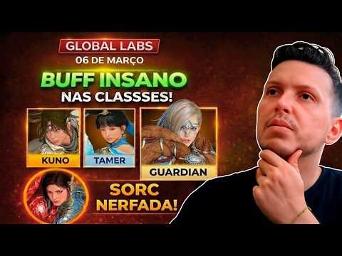 GLOBAL LABS: INSANE CLASS BUFF, NERFED SORCERER, AND CHANGES TO THE WAR OF THE ROSES | BLACK DESERT