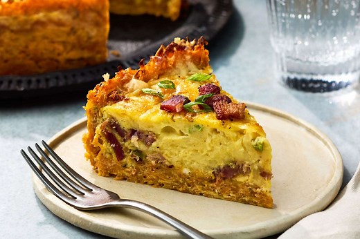 Sweet Potato Quiche Bakes Up Golden and Custardy