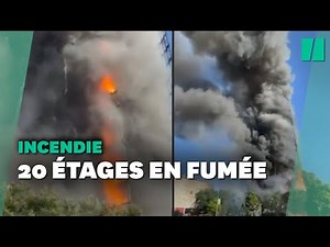 Les images de l'incendie qui a détruit un immeuble de 20 étages à Milan