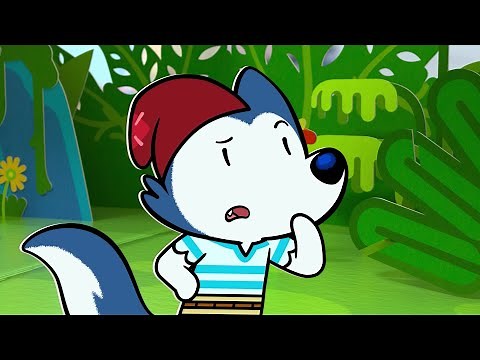 THE ANGRY VOLCANO 🌋 Lupin's Tales 🐺 Fairy Tales Stories | Cartoon for kids