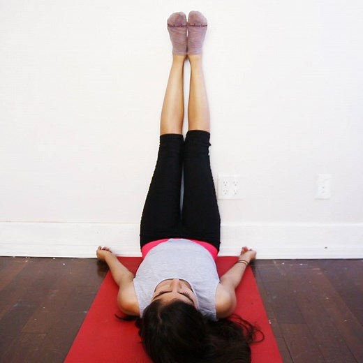 1M views · 10K reactions | 7 Benefits Of Legs-Up-The-Wall Pose! | Goodful | Facebook
