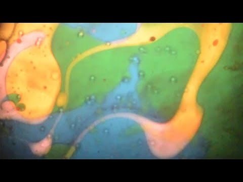 Droopy Projection Oil Wheel - psychedelic hippie visuals - free creative commons (no mid-roll ads)