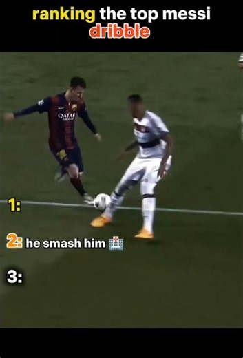 ranking the best messi dribl #viral #football