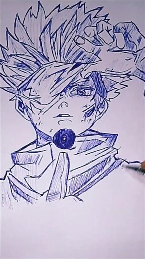 The Strongest Sorcerer in Blue Pen 💙