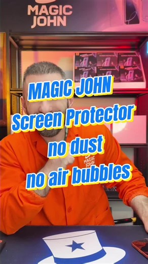 “Try this screen protector once, and you’ll love it—because it’s just that easy.#MAGICJOHN #foryoupage❤️❤️ #losangeles #screenprotector