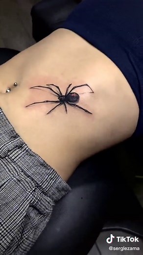 Spider Tattoo Black Widow Ideas for Women