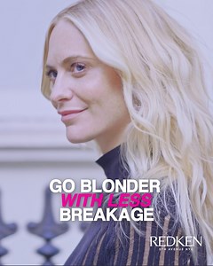 Go Blonde with Less Breakage: try our 3-step Blonde & Bond Service for Healthy-Looking Hair with Incredible Shine 💎✨. Book now in a Redken Salon Near You | Redken