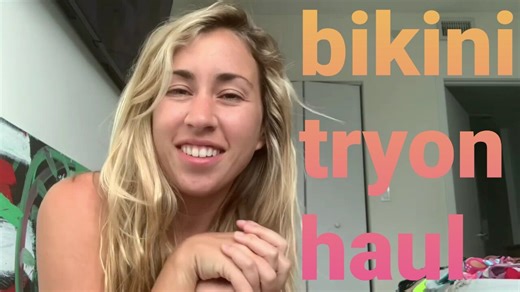 Bikini tryon haul