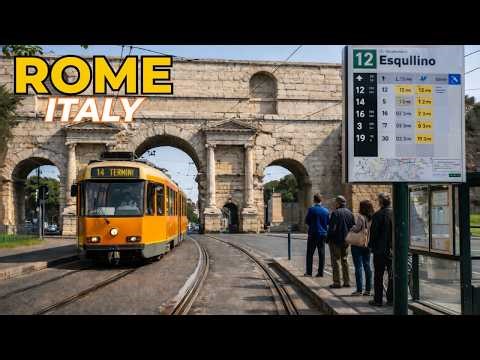 This Is Rome Most Tourists Never See 🇮🇹 | Rome, Italy – A Calm Morning Walk