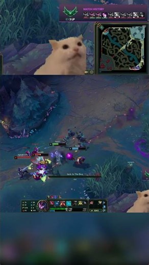 shaco reads her adcs mind #leagueoflegends