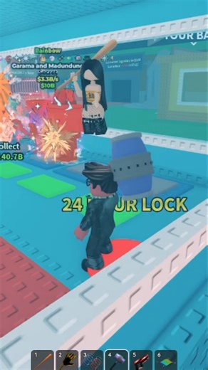 Tried to Steal Brainrot... She Destroyed Me 😂🔥 #roblox #gameplay #shorts