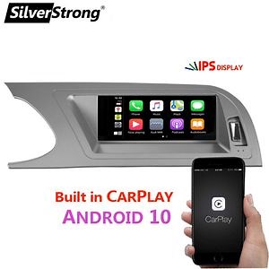 [Hot Item] Silverstrong 8.8inch Android 10 System Car GPS Navi for Audi A4 A5 2009-2012 4G 64G RAM WiFi Google Bt Video Stereo Carplay Touch Screen