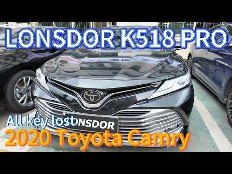 Lonsdor K518 Pro AKL Programming on 2020 Toyota Camry Guide