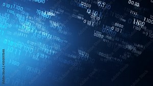 Algorithm binary, data code, decryption and encoding