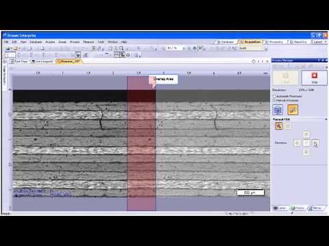 OLYMPUS Stream - Manual Stitched Image Acquisition