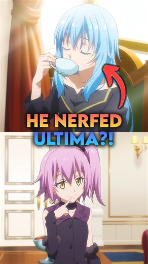 Why Even Rimuru Feared Ultima's Ultimate Skill in Tensura? #anime #tensura #rimuru