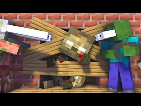Minecraft Zombie Escape Gone Wrong 😱 | Horror Survival Animation