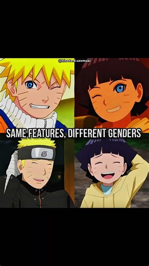 Same Eyes. Same Smile. Different Gender ❤️ | Naruto Parents & Their Kids Perfect Similarity Edit 🔥