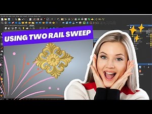 Make Image into 3D Design and 3D Toolpath | Artcam tutorial