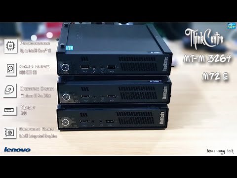 ThinkCentre M72e lenovo - Unboxing & Review