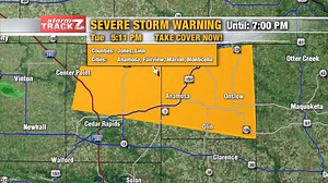 2K views | Here is a radar update on the warning... https://kwwl.com/weather/alerts-and-radar/ | KWWL | Facebook