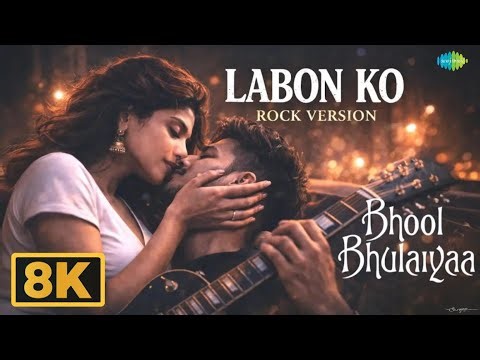 LABON KO - 8K | Rock Version | OFFICIAL SONG | 8K FULL HD | Bhool Bhulaiyaa | Suvojit, Akshay | 2026