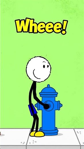 Stickman's Wild Swing Goes WRONG! 😂 Fire Hydrant Crash!