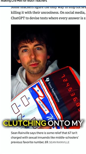 Wrath of Math on Instagram: "A dramatic story about my inflatable #mathmemes #wallstreetjournal #calculator #mathteacher"